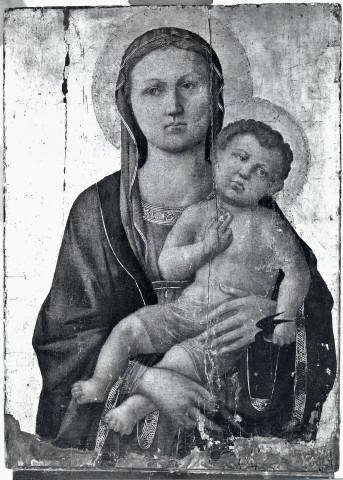 Anonimo — Domenico di Michelino (Domenico di Francesco) - sec. XV - Madonna con Bambino — insieme